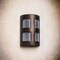 Luxury Lighting Varien Bay 15in. High Ceramic Outdoor Wall Light, Antique Bronze Finish 103-77(W4) ABr u/d-7-17 - alternate 3